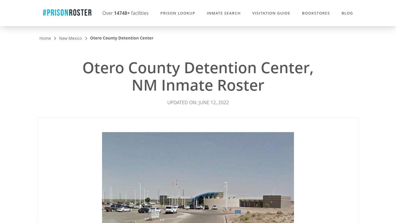 Otero County Detention Center, NM Inmate Roster